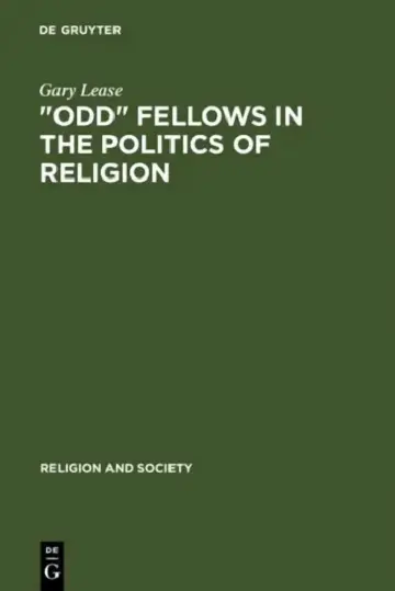 Cover of Odd Fellows in the Politics of Religion