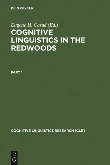 Cover of Cognitive Linguistics in the Redwoods