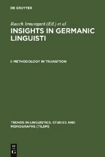 Cover of Methodology in Transition