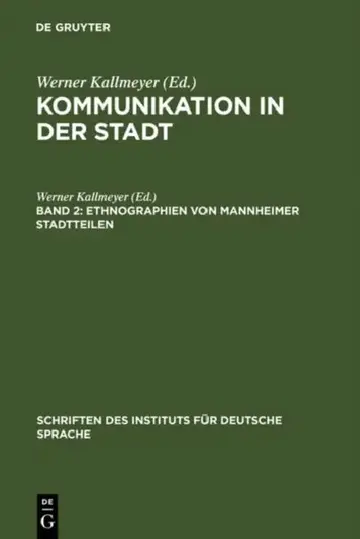 Cover of Ethnographien von Mannheimer Stadtteilen