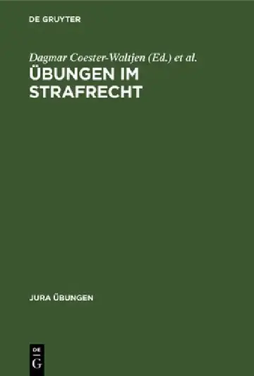 Cover of Übungen Im Strafrecht