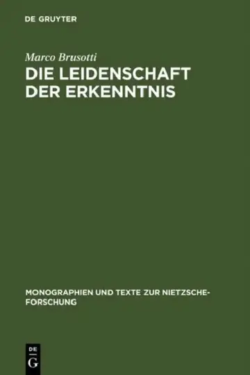 Cover of Die Leidenschaft der Erkenntnis