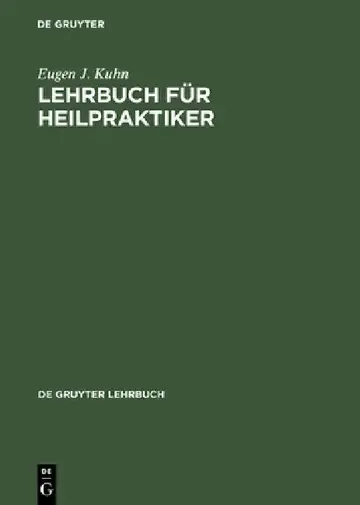 Cover of Lehrbuch Für Heilpraktiker