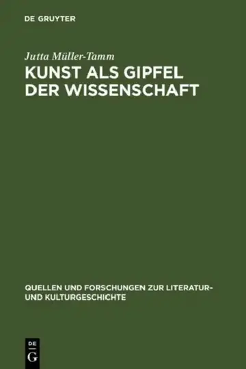 Cover of Kunst als Gipfel der Wissenschaft