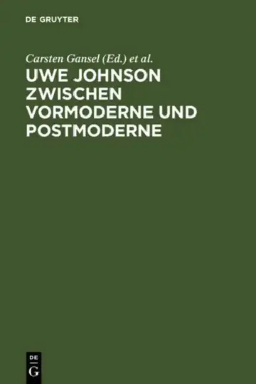 Cover of Uwe Johnson zwischen Vormoderne und Postmoderne