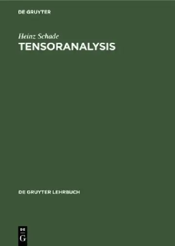 Cover of Tensoranalysis