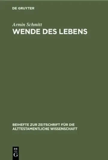 Cover of Wende Des Lebens