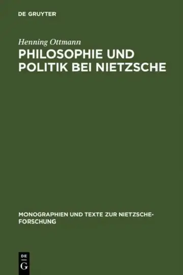 Cover of Philosophie und Politik bei Nietzsche