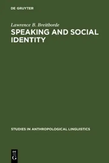 Cover of Speaking and Social Identity