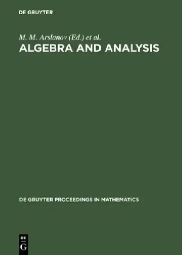 Cover of Algebra and Analysis