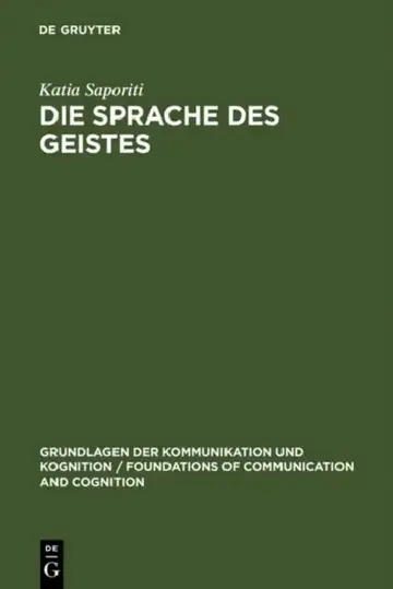 Cover of Die Sprache Des Geistes