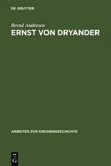 Cover of Ernst von Dryander