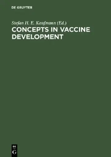 Cover of Concepts in Vaccine Development