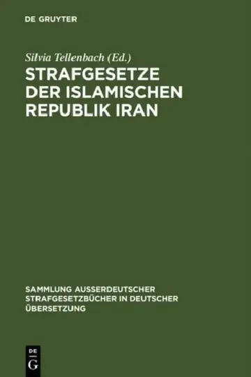 Cover of Strafgesetze Der Islamischen Republik Iran