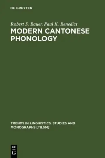 Cover of Modern Cantonese Phonology