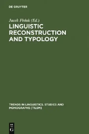 Cover of Linguistic Reconstruction and Typology