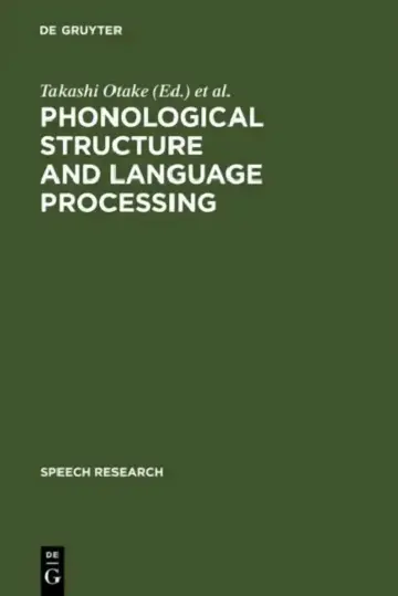 Cover of Phonological Structure and Language Processing