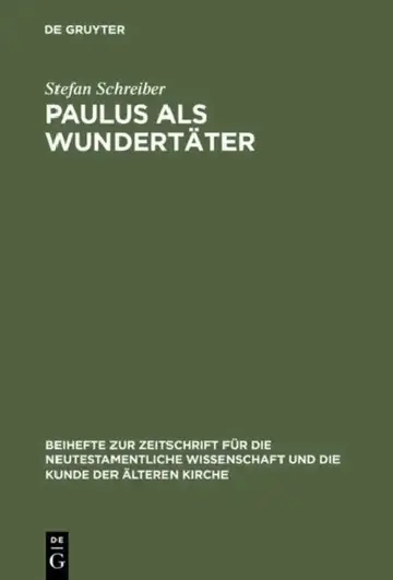 Cover of Paulus als Wundertäter