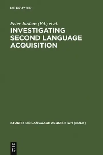 Cover of Investigating Second Language Acquisition