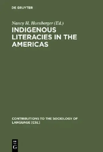 Cover of Indigenous Literacies in the Americas