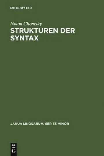 Cover of Strukturen der Syntax