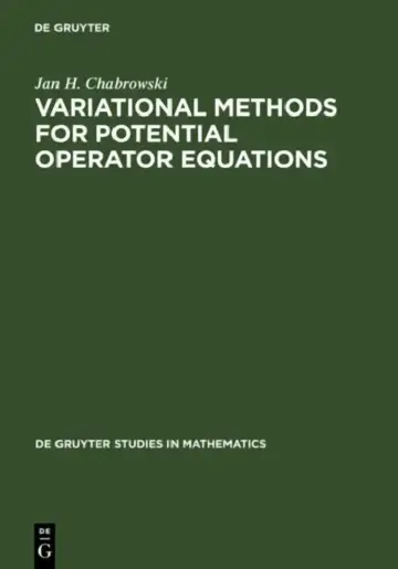 Cover of Variational Methods for Potential Operator Equations