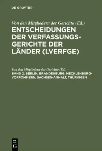 Cover of Berlin, Brandenburg, Mecklenburg-Vorpommern, Sachsen-Anhalt, Thringen