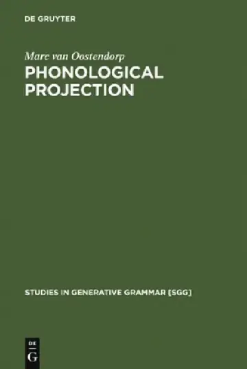 Cover of Phonological Projection