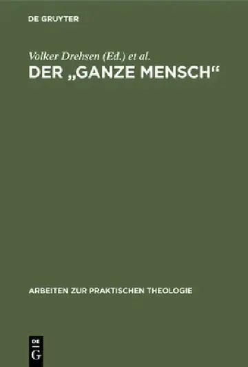 Cover of Der "ganze Mensch"