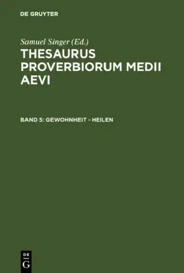 Cover of Gewohnheit - Heilen