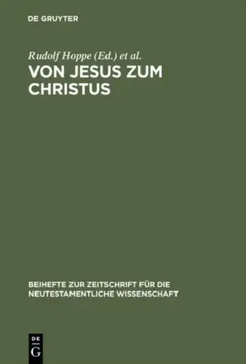 Cover of Von Jesus Zum Christus