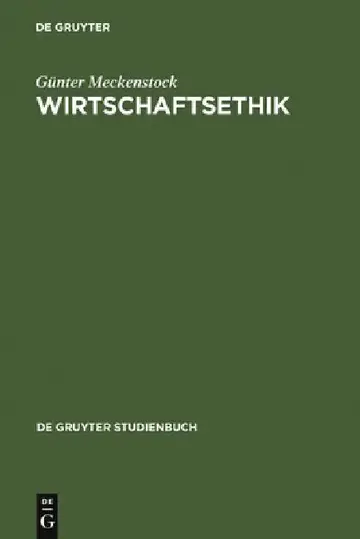 Cover of Wirtschaftsethik