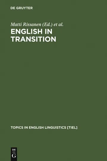 Cover of English in Transition