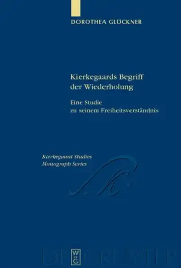 Cover of Kierkegaards Begriff der Wiederholung