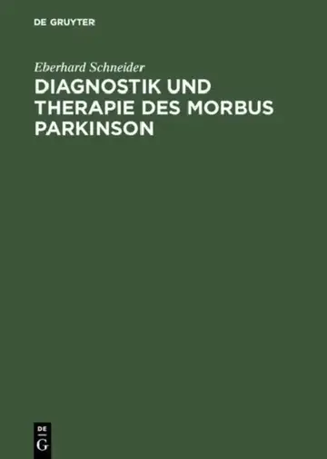 Cover of Diagnostik und Therapie des Morbus Parkinson