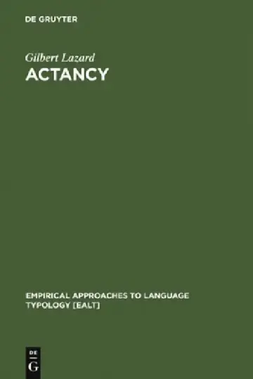 Cover of Actancy
