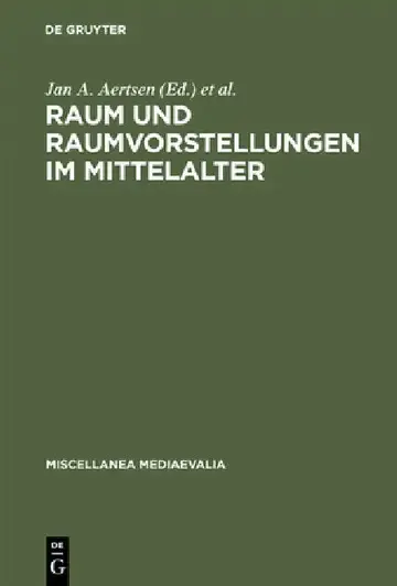 Cover of Raum Und Raumvorstellungen Im Mittelalter