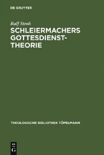 Cover of Schleiermachers Gottesdiensttheorie
