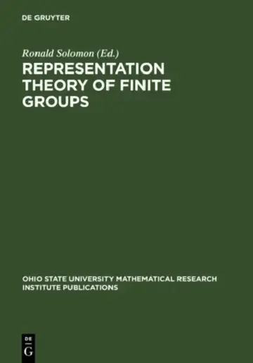 Cover of Representation Theory of Finite Groups