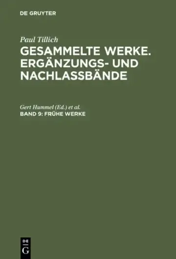 Cover of Frühe Werke