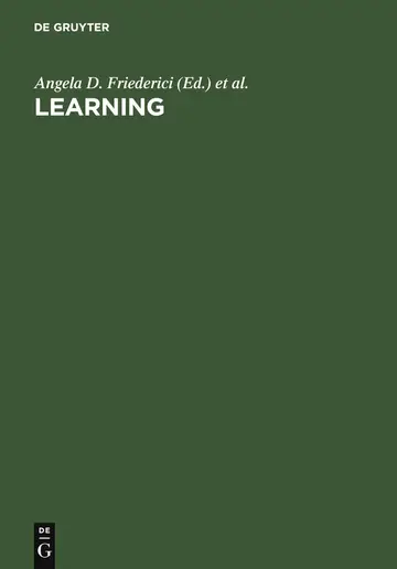 Cover of Learning