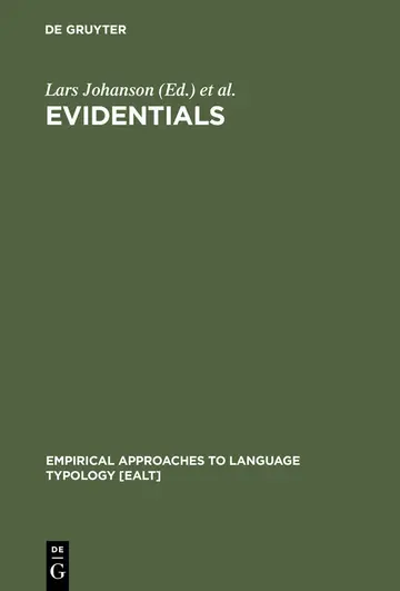 Cover of Evidentials