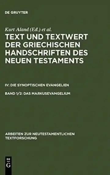 Cover of Das Markusevangelium