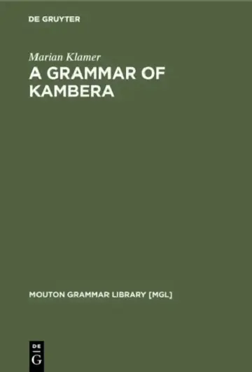 Cover of A Grammar of Kambera