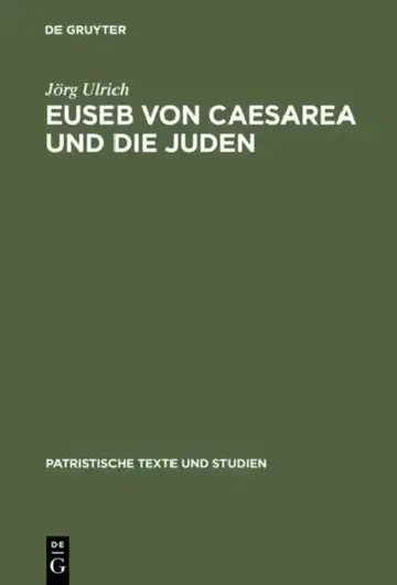 Cover of Euseb von Caesarea und die Juden