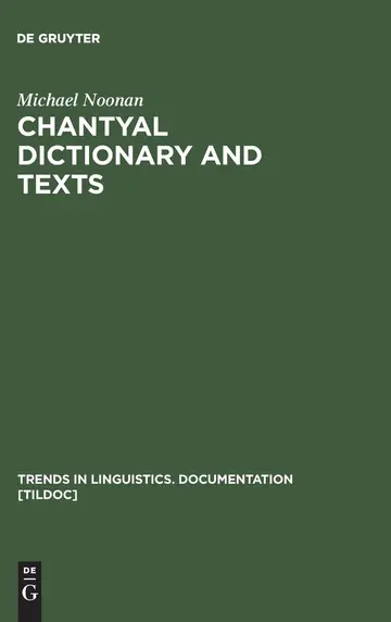 Cover of Chantyal Dictionary and Texts