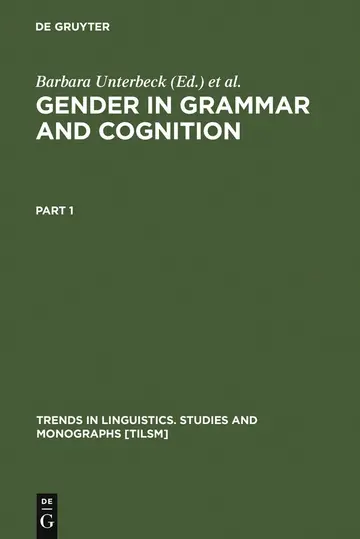 Cover of Gender in Grammar and Cognition