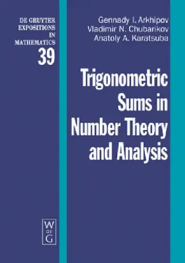 Cover of Trigonometric Sums in Number Theory and Analysis