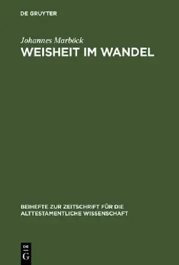 Cover of Weisheit im Wandel