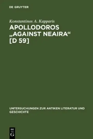 Cover of Apollodoros Against Neaira [D 59]